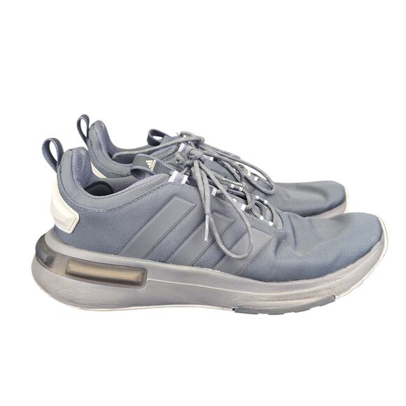 Adidas‎ Racer TR23 ID7815 Gray Running Shoes Athletic Sneakers Men's Size 11 - Picture 1 of 10